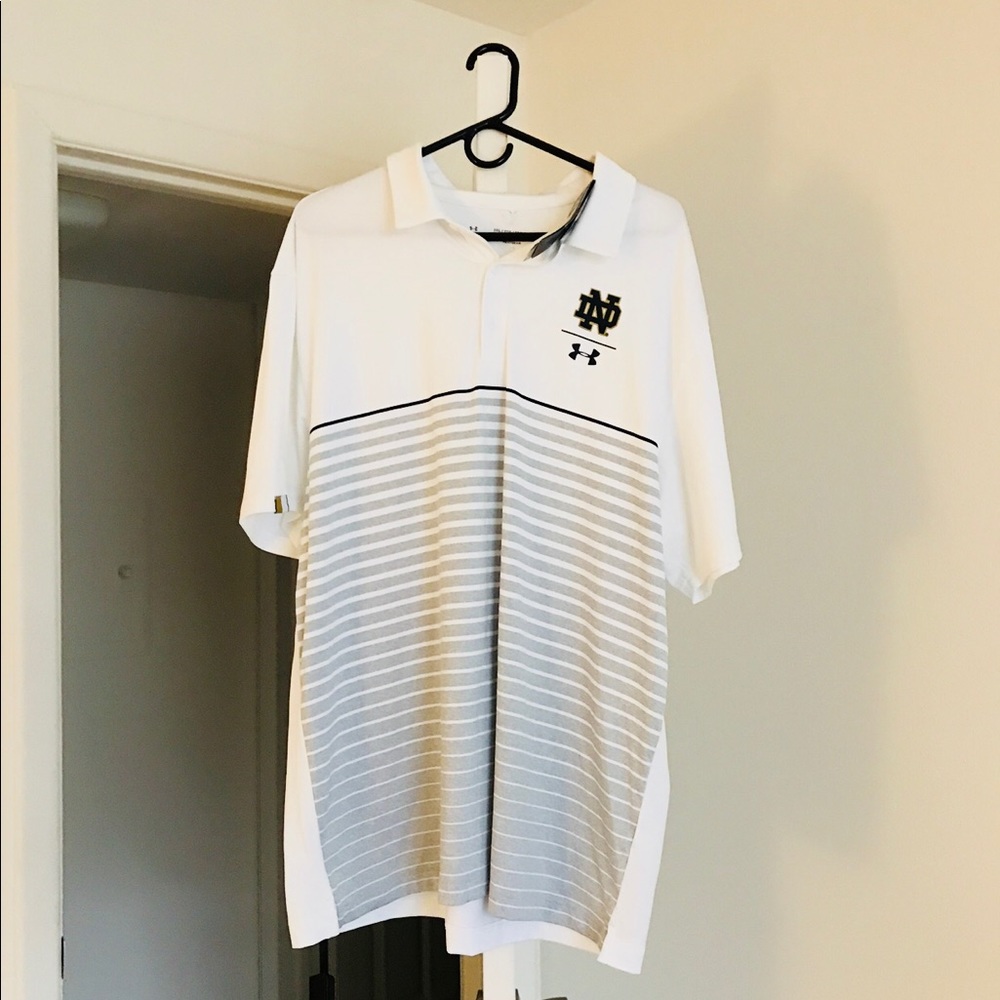 NWT Notre Dame Polo Shirt